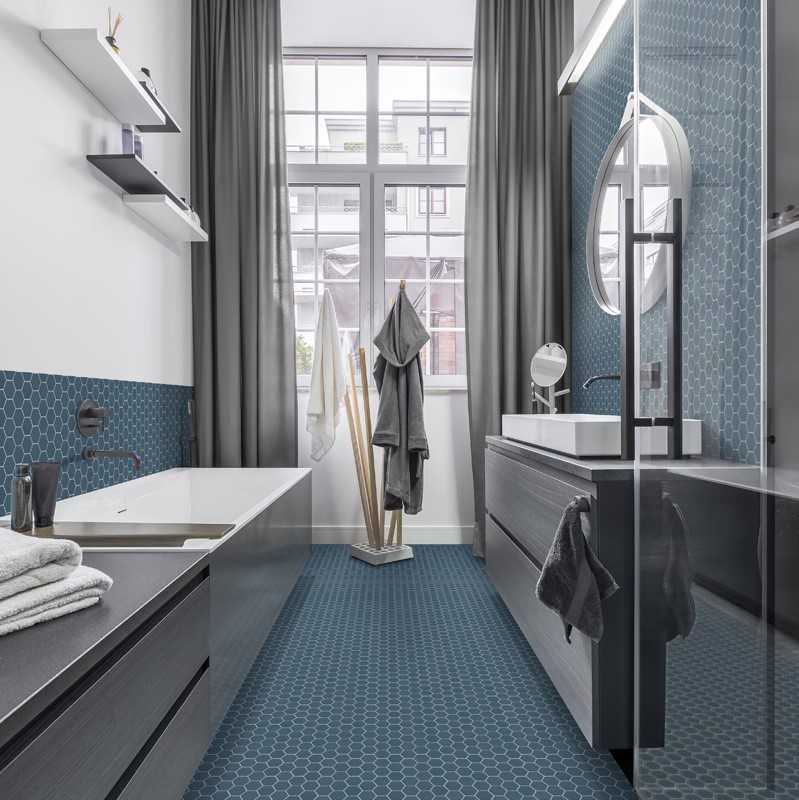 Hexagon mosaikk