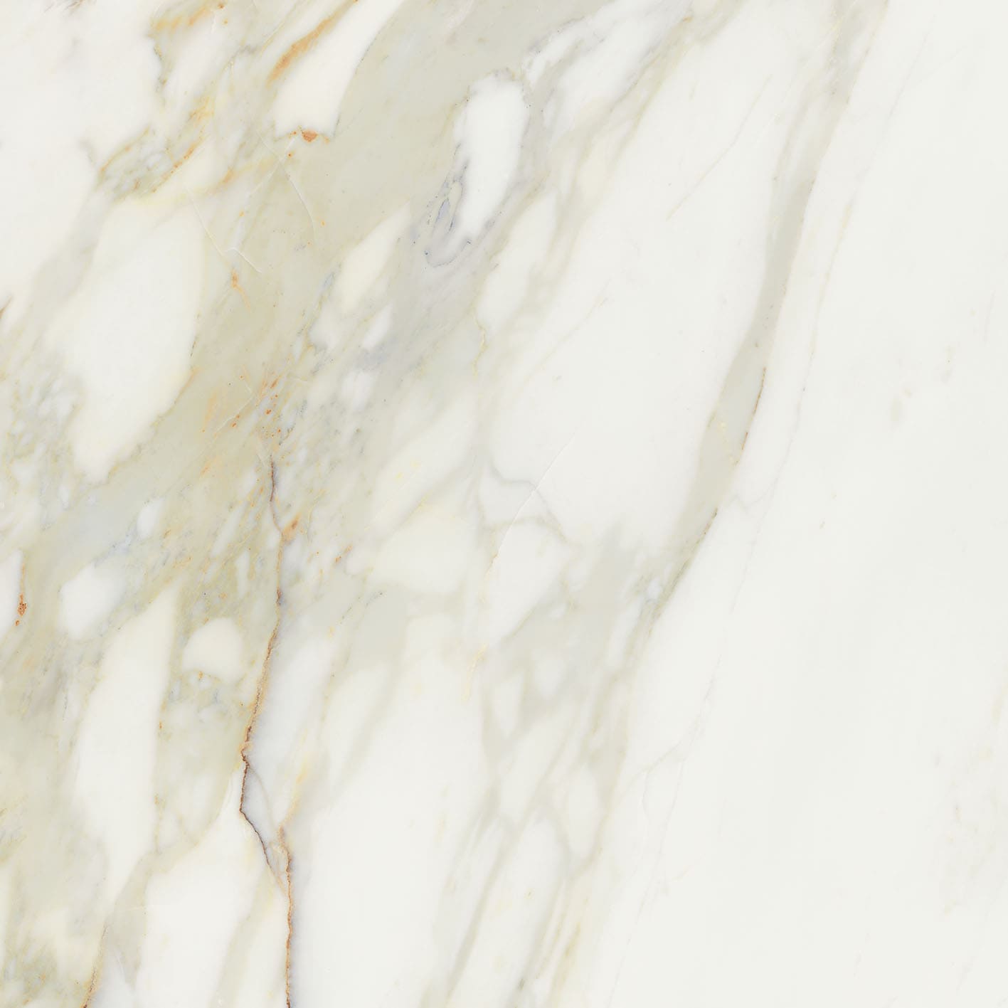 Imitasjon av marmorfliser med hvit, grå og beige toner