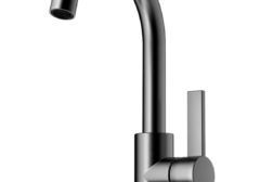 Tapwell Arm078 Brushed Black Chrome Servantbatteri