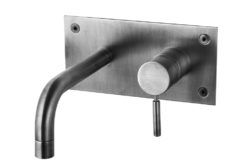 Tapwell BOX006 Innbyggingskran, Brushed Black Chrome