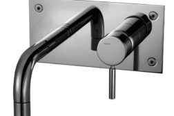 Tapwell BOX006 Innbyggingskran, Black Chrome