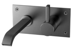 Tapwell ARM006 Servantkran for innbygging Brushed Black Chrome