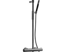 Tapwell Tvm7200 Brushed Black Chrome Komplett Takdusj